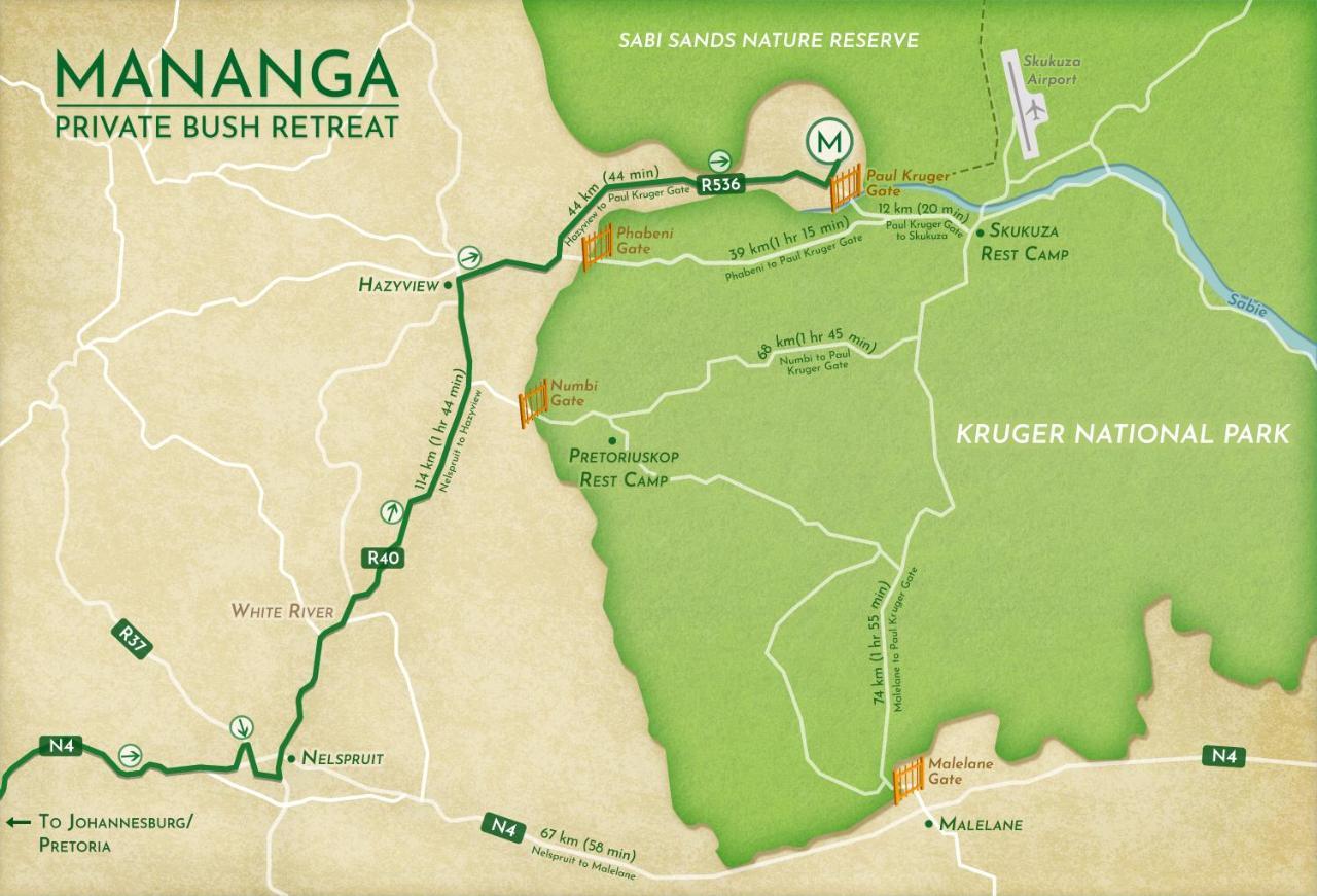 Mananga Bush Camp Hotel Skukuza Zewnętrze zdjęcie